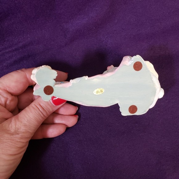 Patchville Bunnies Signature Marker w/original box  Easter Rabbit Bunny Sign - Picture 8 of 8